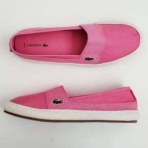 lacoste espadrilles womens